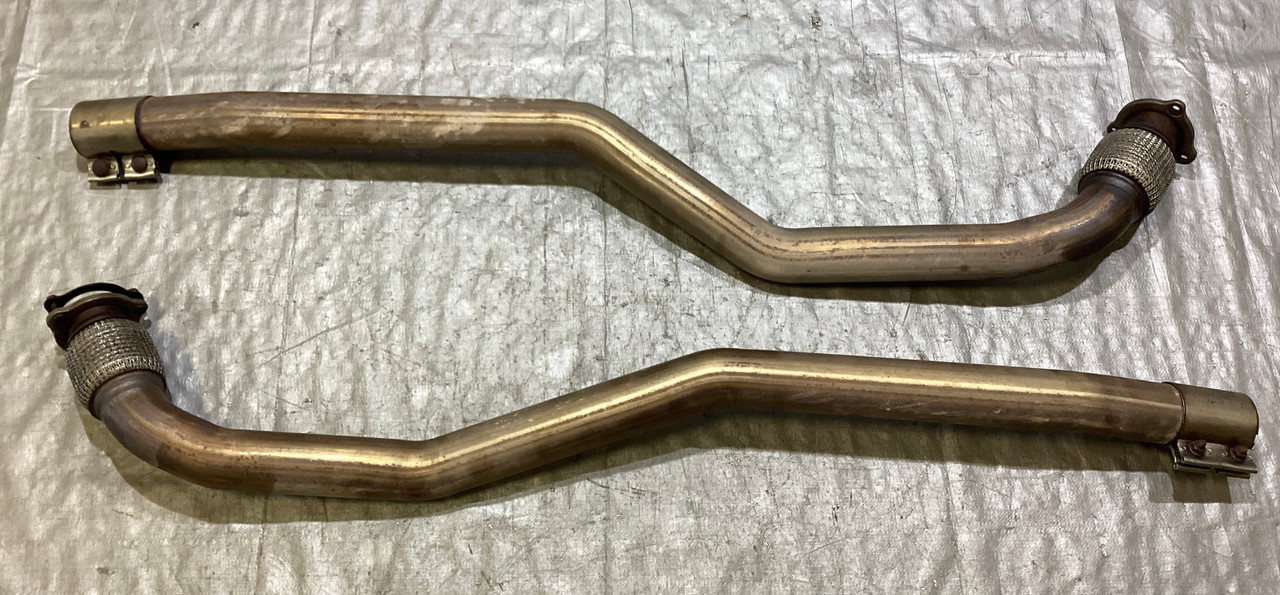 2015-2018 Porsche Macan S GTS Turbo Front Exhaust Flex Pipes / Pair / OEM / PM005