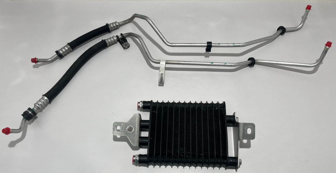 2015-2019 Chevrolet C7 Corvette Rear Differential Oil Cooler w/ Lines / 23283460 / 40K C7008