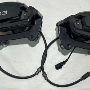 2015-2020 Audi S3 340mm Front Brake Calipers / Pair / Black / 66K S3108