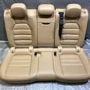 2015-2020 Porsche Macan Luxor Beige Leather Sport Rear Seat Set / PM004