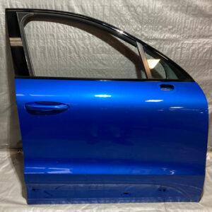 2015-2020 Porsche Macan Passenger Front Door Assembly / Sapphire Blue Metallic PM004
