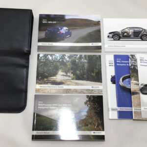 2015 Subaru WRX STI Owner's Manual w/ Case / SS008