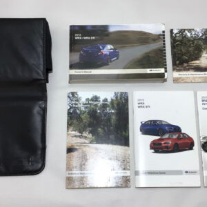 2015 Subaru WRX STI Owner's Manual w/ Case / SS009