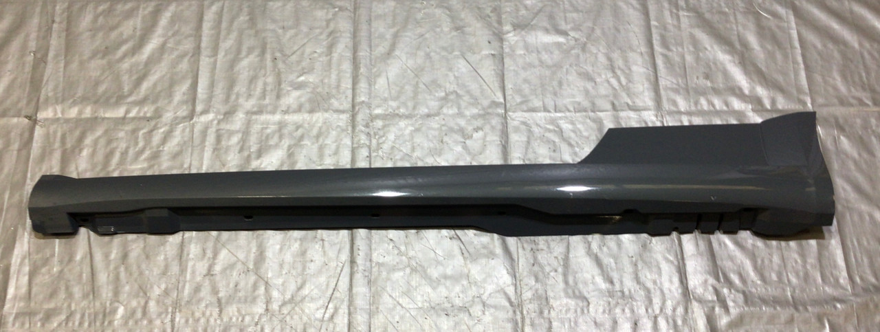 2016-2018 Audi TT Quattro Coupe Driver Side Skirt Rocker Panel / Nano Gray Metallic T3002