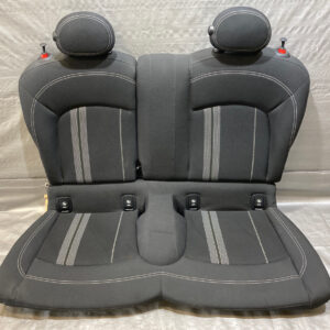 2016-2022 Mini Cooper F55 F56 2DR Hatchback JCW Rear Seat Set / Black Cloth / R3013
