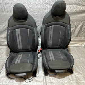 2016-2022 Mini Cooper F55 F56 2DR Hatchback JCW Sports Seats / Black Cloth / R3013
