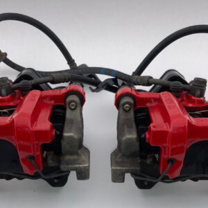 2017-2019 Honda Civic Type R FK8 OEM Rear Brake Calipers / Red / Pair / TR105