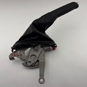 2017-2020 Fiat 124 Spider Black Leather Parking Brake Handle / FD030