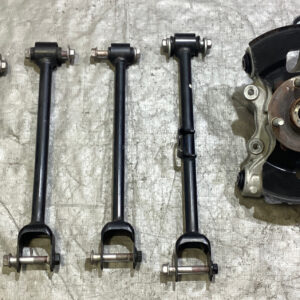 2017-2020 Fiat 124 Spider Passenger Rear Knee Assembly Spindle w/ Control Arms / 58K FD022
