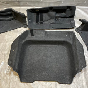2017-2020 Fiat 124 Spider Trunk Carpet Set w/ Trim Panels / FD026