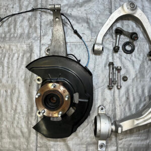 2017-2020 Infiniti Q60 3.0T RWD Driver Front Spindle Knee w/ Control Arms / IQ605