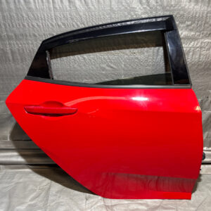 2017-2021 FK8 Honda Civic Type R Passenger Rear Door Assembly / Rallye Red TR106