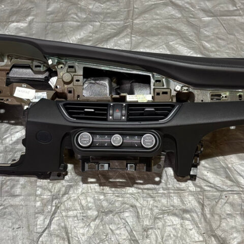 2017-2022 Alfa Romeo Giulia OEM Dashboard Panel w/ Passenger Air Bag / Black Leather / AG006