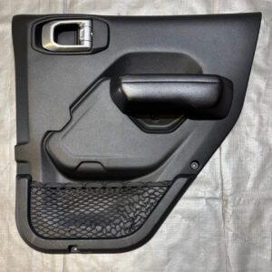 2018-2021 Jeep Wrangler JL Unlimited Sport Passenger Side Rear Interior Door Panel / JL012