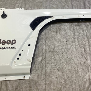 2018-2023 Jeep Wrangler JL Passenger Front Fender Apron Panel / Bright White JL009