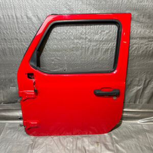 2018-2024 Jeep Wrangler JL Unlimited 4DR / Gladiator JT Driver Front Door Assembly / Firecracker Red JL011