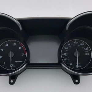 2019 Alfa Romeo Giulia Ti Sport Instrument Gauge Cluster / 50559264 / AG005