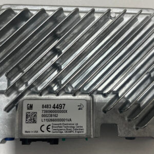2020 Chevrolet C8 Corvette Stingray Z51 Performance Data Video Recorder Module / 84834497 / C8002