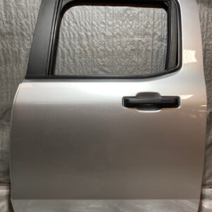 2022-2023 Ford Maverick Driver Side Rear Door Assembly w/ Window / Iconic Silver Metallic MV002