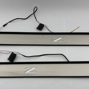 2023-2025 Nissan Z OEM Illuminated Door Sill Kick Plates / Pair / NZ002