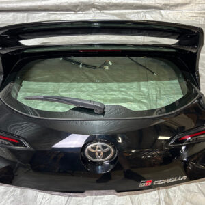 2023-2025 Toyota GR Corolla Trunk Lid Liftgate w/ Aftermarket Spoiler / Lights / Black GRC02