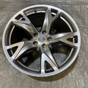 *DAMAGED* 2009-2012 Nissan 370Z Sport 19x10" Rays Wheel Rim / 7Z014
